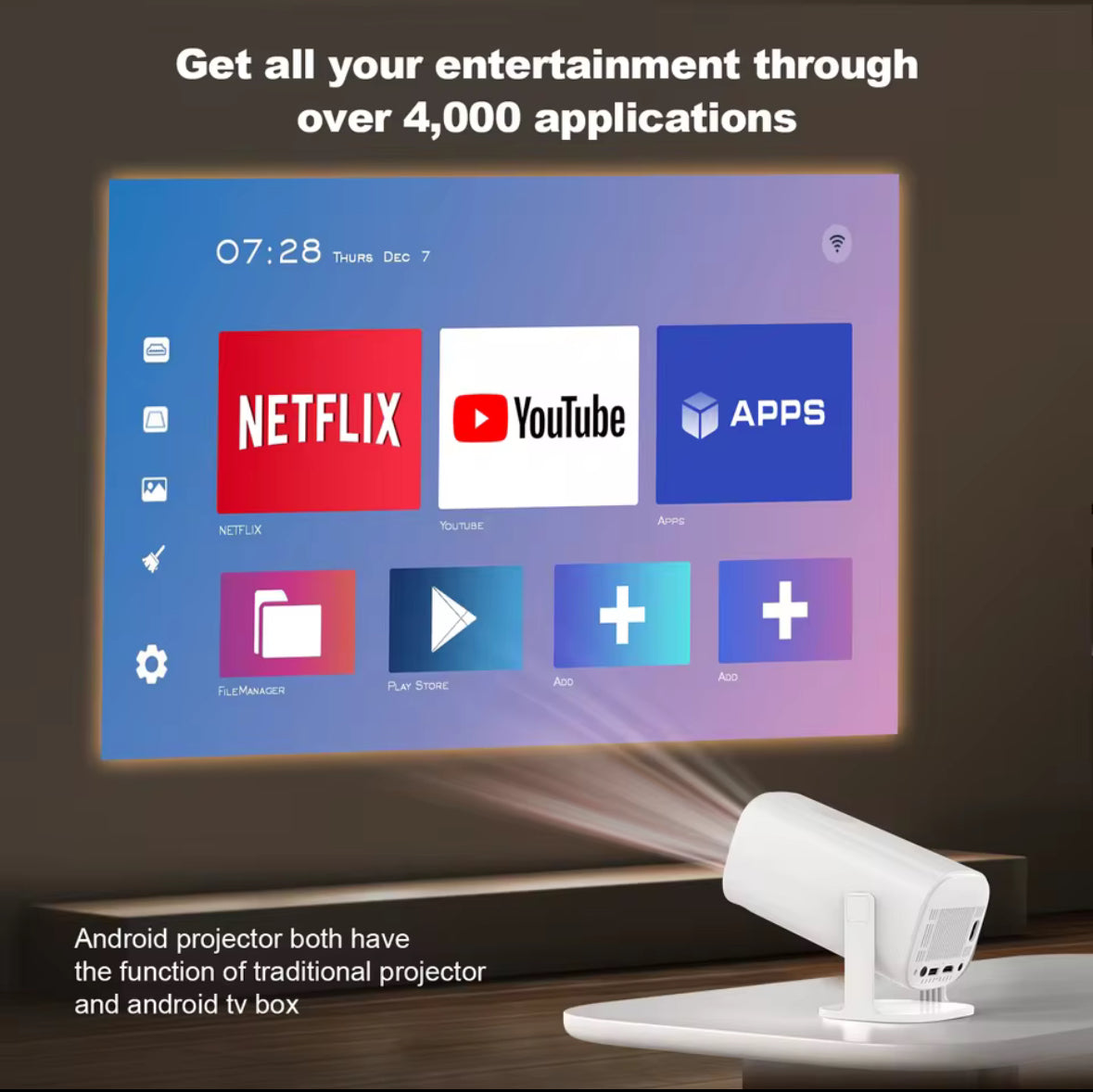 Vizoro - Projector 4K