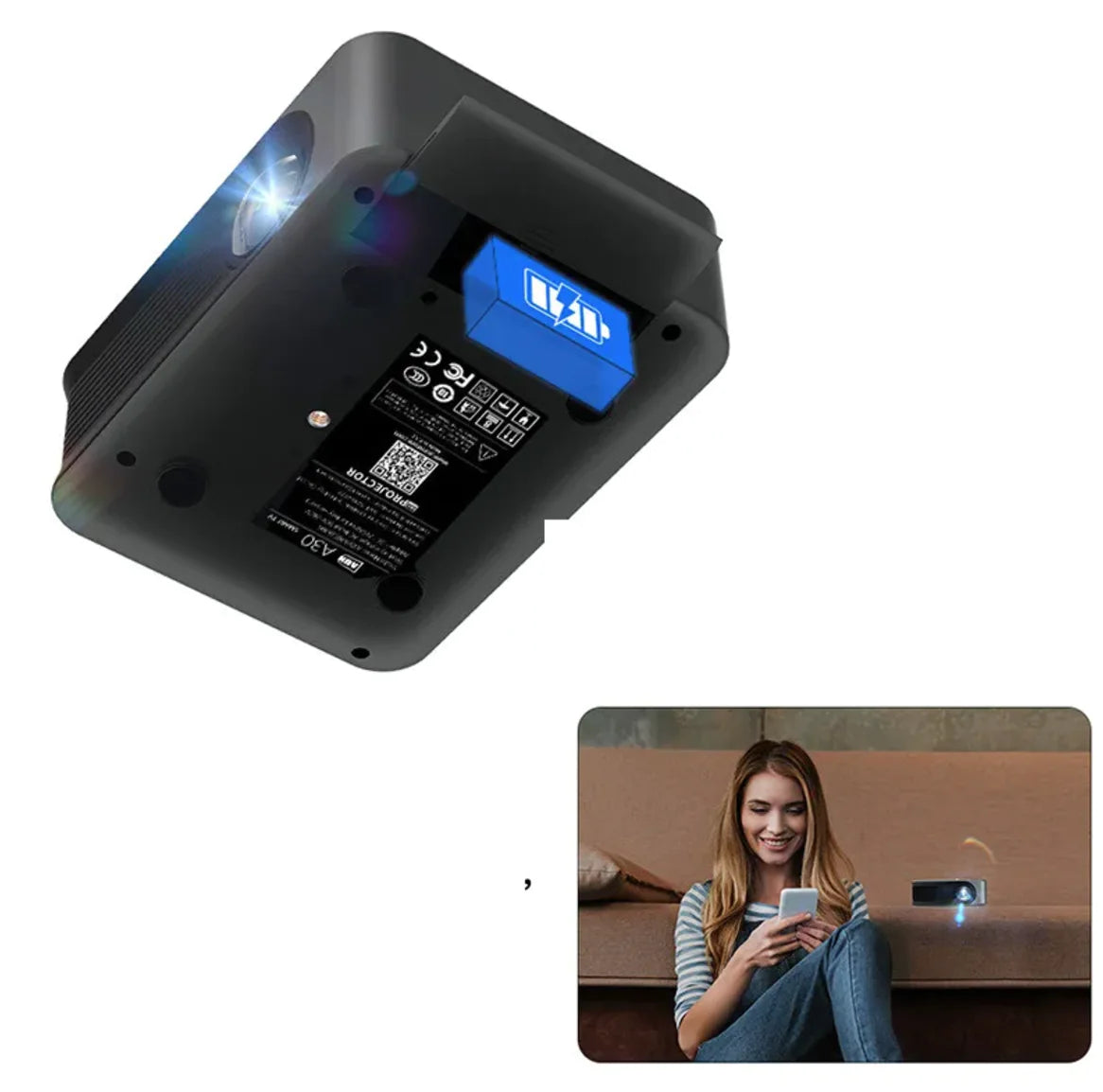 Vizoro - Portable HD Projector